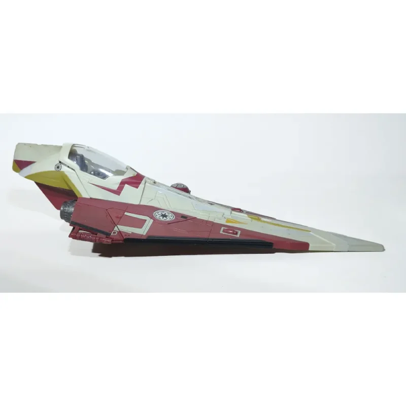 Star Wars Attack Of The Clones Obi Wan's Jedi Starfighter 3.75 Inch Scale Vehicle