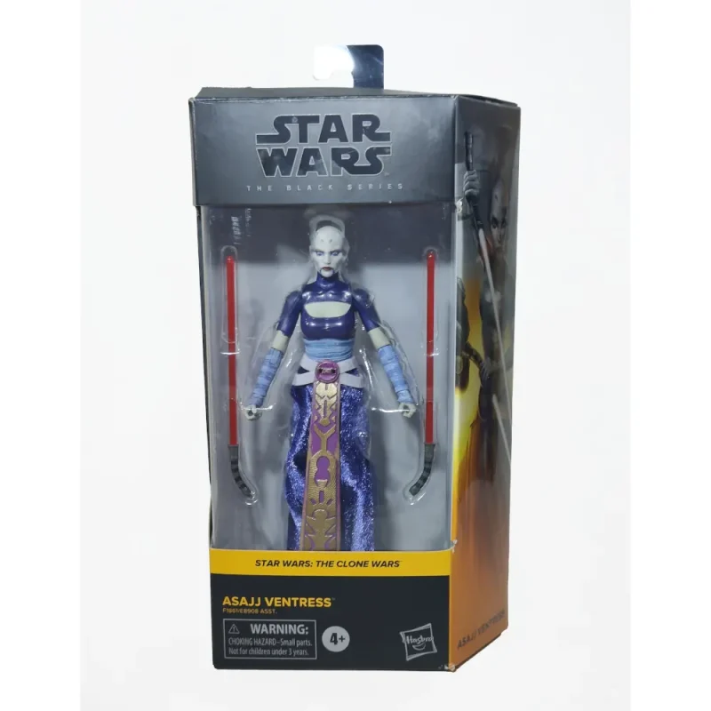 Star Wars The Clone Wars The Black Series #7 Asajj Ventress 6-Inch Action Figure