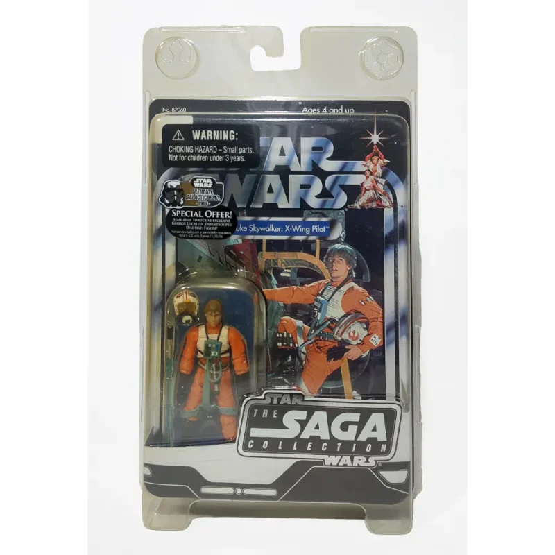 Star Wars The Saga Collection Luke Skywalker X-Wing Pilot 3.75 Inch Action Figure