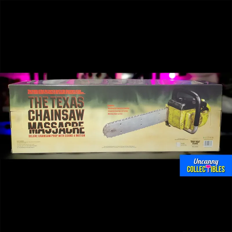 Texas Chainsaw Massacre 1:1 Chainsaw Prop With Sound By Trick or Treat Studios