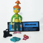 The Simpsons Brandine World Of Springfield 4.5-Inch Playmates Toys Action Figure