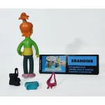 The Simpsons Brandine World Of Springfield 4.5-Inch Playmates Toys Action Figure