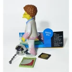 The Simpsons Disco Stu World Of Springfield 4.5-Inch Playmates Toys Action Figure