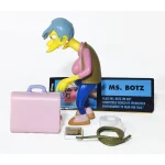 The Simpsons Ms Botz World Of Springfield 4.5-Inch Playmates Toys Action Figure