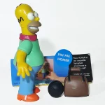 The Simpsons Pin Pal Homer World Of Springfield 4.5-Inch Playmates Toys Action Figure