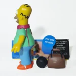 The Simpsons Pin Pal Homer World Of Springfield 4.5-Inch Playmates Toys Action Figure