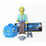 The Simpsons Sarcastic Man World Of Springfield 4.5-Inch Playmates Toys Action Figure