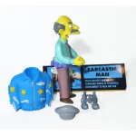 The Simpsons Sarcastic Man World Of Springfield 4.5-Inch Playmates Toys Action Figure