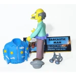 The Simpsons Sarcastic Man World Of Springfield 4.5-Inch Playmates Toys Action Figure