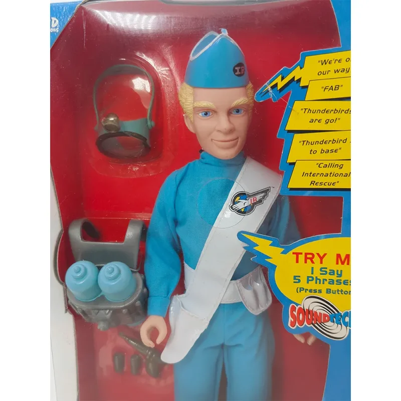 Thunderbirds Alan Tracy 12-Inch Talking Action Figure 1999 Vivid Gerry Anderson