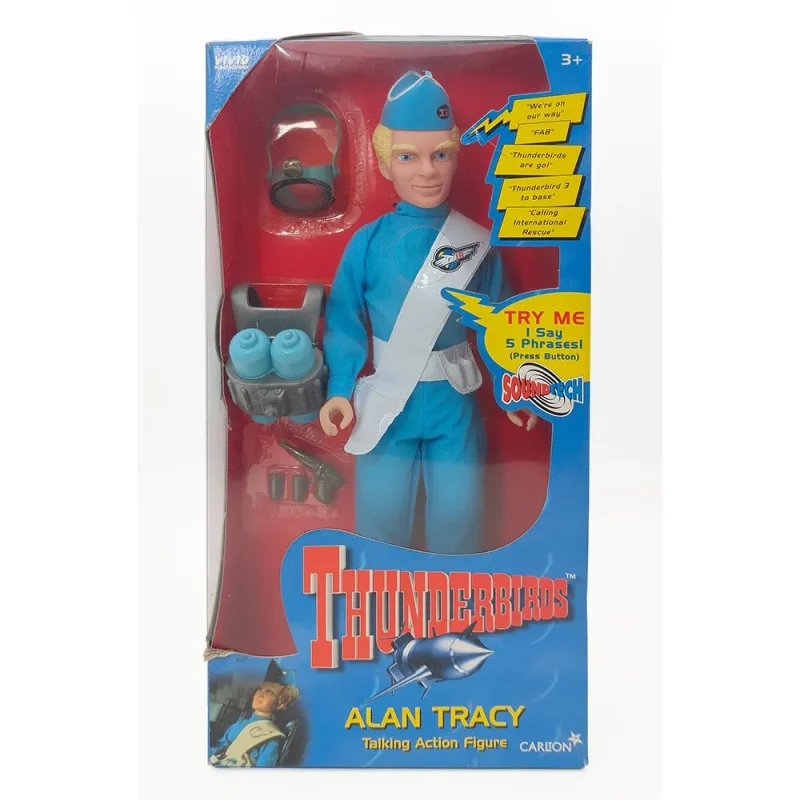 Thunderbirds Alan Tracy 12-Inch Talking Action Figure 1999 Vivid Gerry Anderson