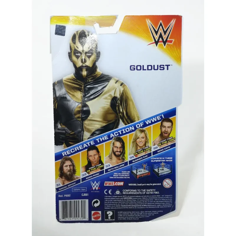 WWE Goldust Basic Series 50 #34 6-Inch Mattel Action Figure