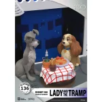 Disney 100th Anniversary Lady and the Tramp D-Stage Diorama