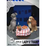 Disney 100th Anniversary Lady and the Tramp D-Stage Diorama