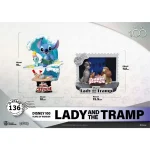 Disney 100th Anniversary Lady and the Tramp D-Stage Diorama