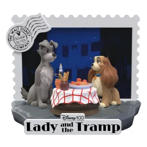 Disney 100th Anniversary Lady and the Tramp D-Stage Diorama