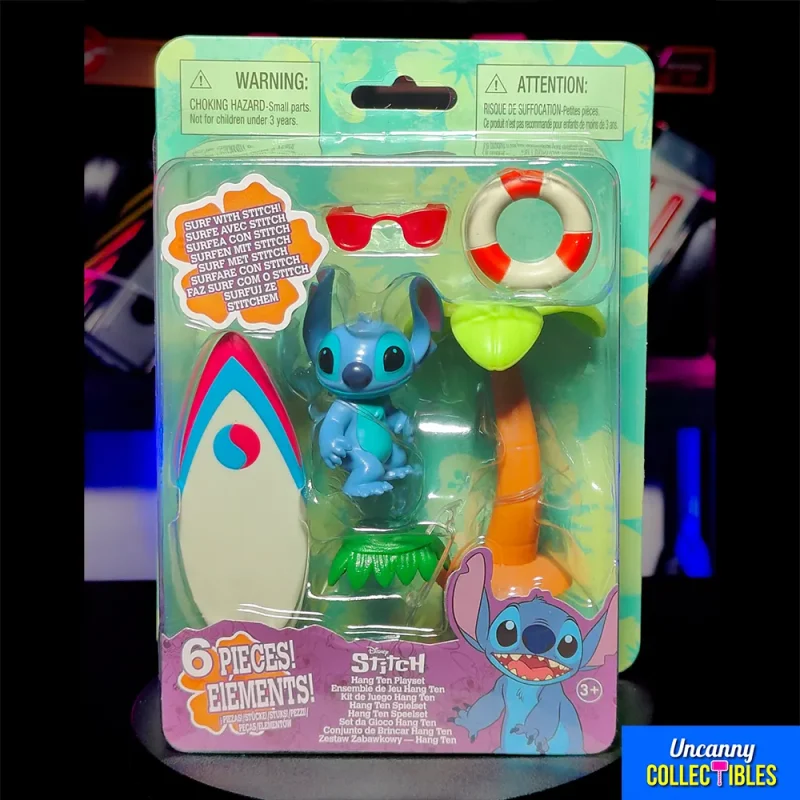 Disney Lilo & Stitch Hang Ten Stitch Mini Figure Playset By Just Play