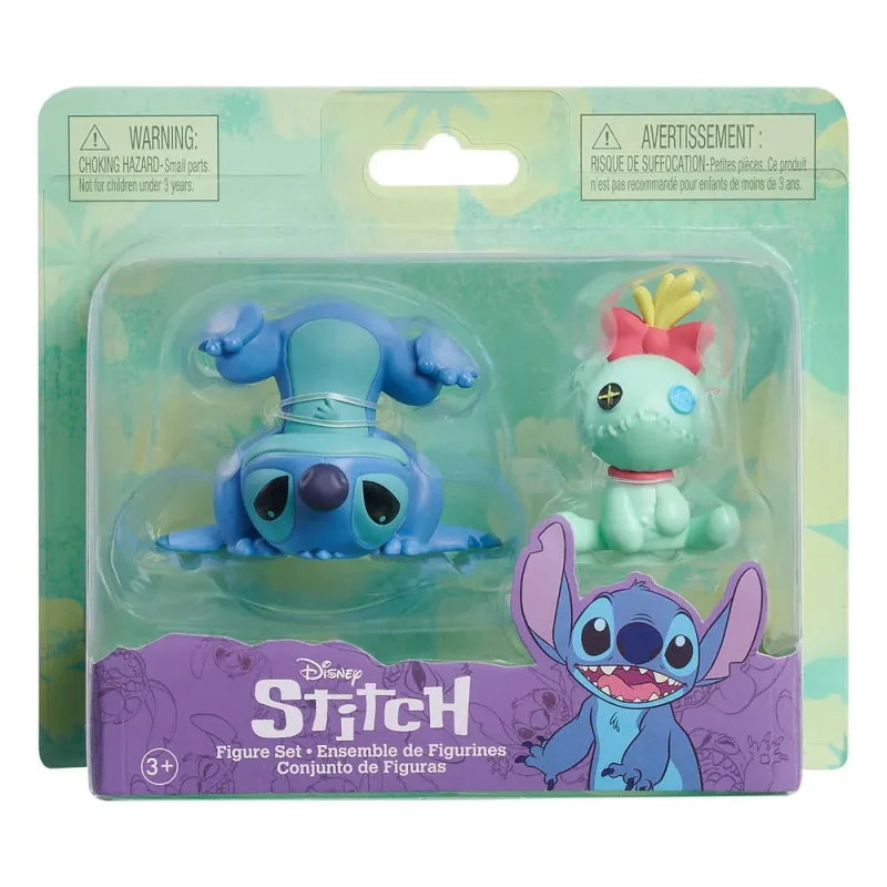 Disney Lilo & Stitch Scrump & Upside Down Stitch Mini Figure 2-Pack By Just Play