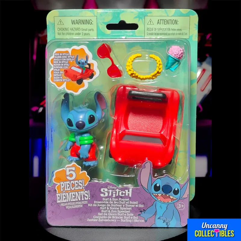 Disney Lilo & Stitch Surf & Fun Stitch Mini Figure Playset By Just Play