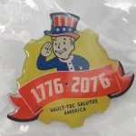 Fallout 76 Bundle Of 4 Enamel Badges