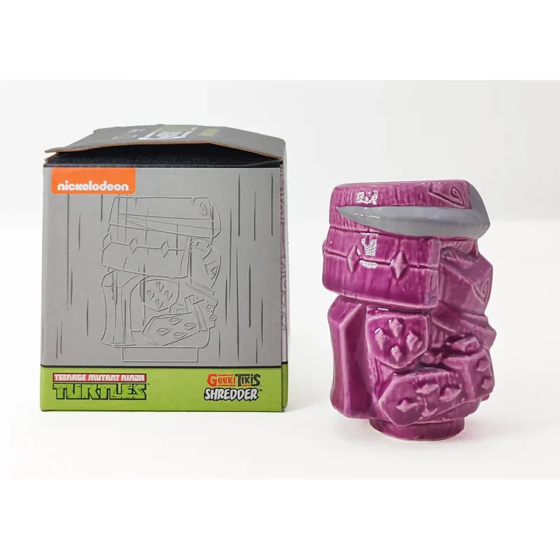 Geeki Tikis Teenage Mutant Ninja Turtles Shredder Mini Tiki Mug Loot Crate Exclusive