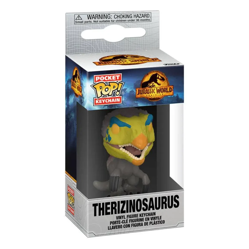 Jurassic World Dominion Therizinosaurus Funko POP Vinyl Keyring