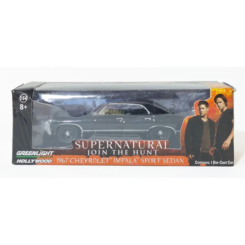 Supernatural 1967 Chevy Impala Sport Sedan 1:64 Scale Greenlight Collectibles Loot Crate Exclusive