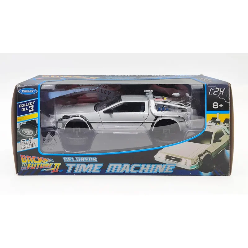 Welly Back To The Future Part II Delorean 1:24 Scale Diecast Car