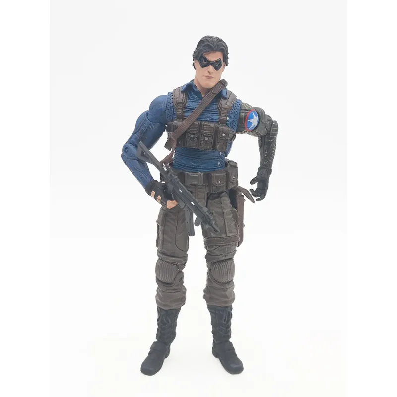 Disney Store Marvel Select Winter Soldier Bucky Barnes 7-Inch Action Figure