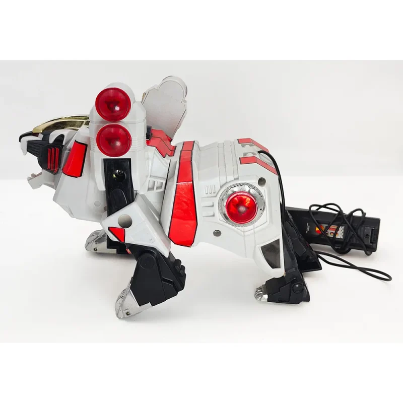 Mighty Morphin Power Rangers Remote Controlled Tigerzord With Light Up Jaws By Empire