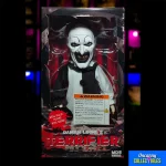 Terrifier Art the Clown MDS Mega Scale Mezco Toyz 15-Inch Plush Figure With Sound