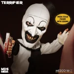 Terrifier Art the Clown MDS Mega Scale Mezco Toyz 15-Inch Plush Figure With Sound