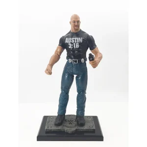 WWF WWE Stone Cold Steve Austin Internet Active Electronic Jakks Pacific 12-Inch Action Figure