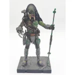 Alien vs Predator Requiem Battle Damaged Wolf Predator 1:18 Scale Hiya Toys 4-Inch Action Figure With Spare Head