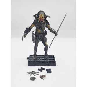 Alien vs Predator Requiem Unmasked Wolf Predator 1:18 Scale Hiya Toys 4-Inch Action Figure