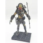 Alien vs Predator Requiem Unmasked Wolf Predator 1:18 Scale Hiya Toys 4-Inch Action Figure