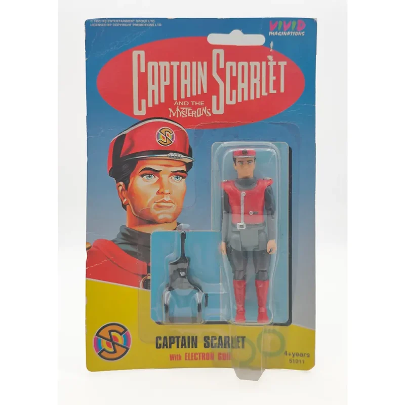 Captain Scarlet 3.75″ Vivid Imaginations Action Figure 1993 Gerry Anderson