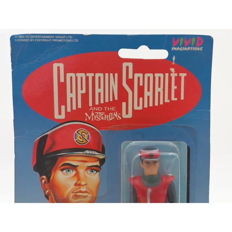 Captain Scarlet 3.75″ Vivid Imaginations Action Figure 1993 Gerry Anderson