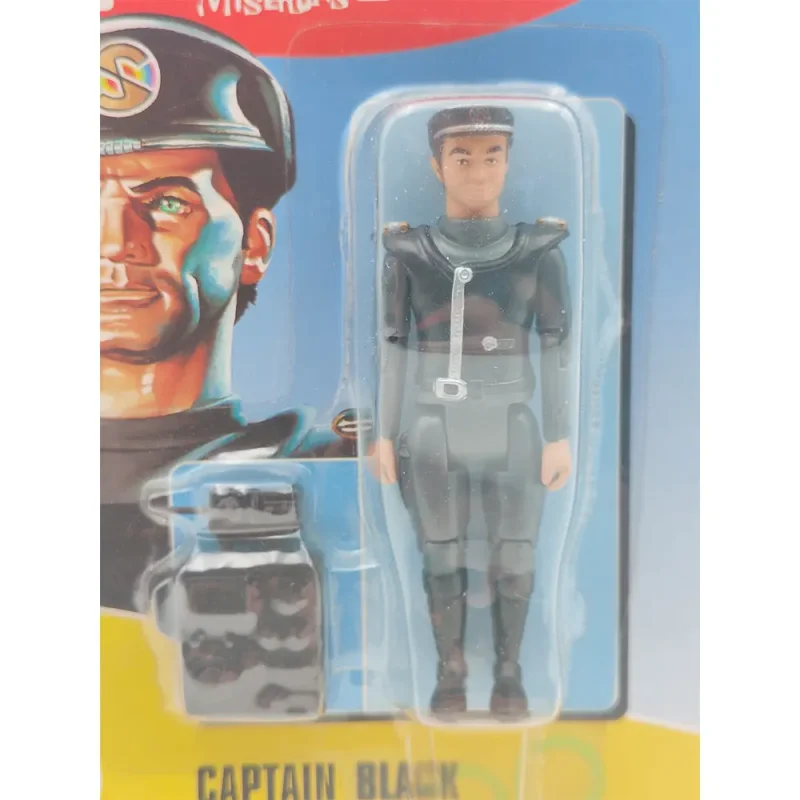 Captain Scarlet Captain Black 3.75″ Vivid Imaginations Action Figure 1993 Gerry Anderson