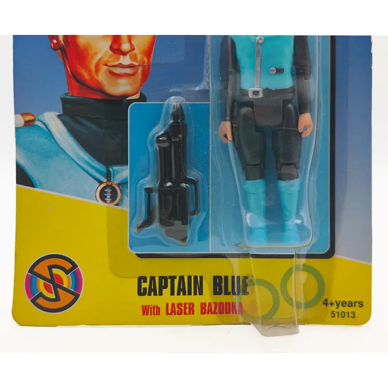 Captain Scarlet Captain Blue 3.75″ Vivid Imaginations Action Figure 1993 Gerry Anderson