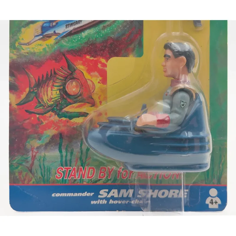 Stingray Commander Sam Shore 3.75″ Matchbox Action Figure 1992 Gerry Anderson