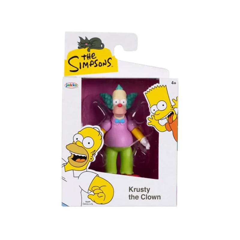 The Simpsons Krusty The Clown Jakks Pacific 6 cm Action Figure