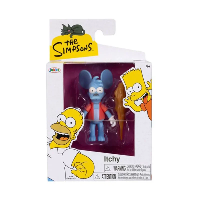 The Simpsons Itchy Jakks Pacific 6 cm Action Figure