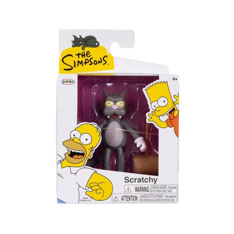 The Simpsons Scratchy Jakks Pacific 6 cm Action Figure