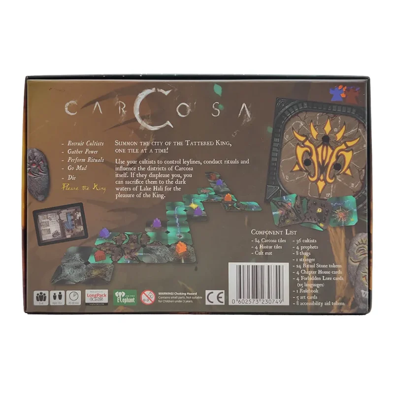 Carcosa Board Game - Lovecraftian Strategy Game by One Free Elephant 2017