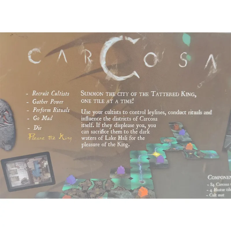 Carcosa Board Game - Lovecraftian Strategy Game by One Free Elephant 2017