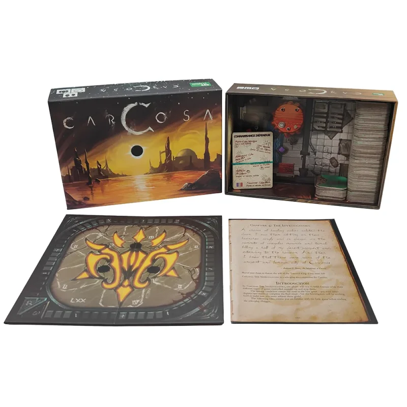 Carcosa Board Game - Lovecraftian Strategy Game by One Free Elephant 2017