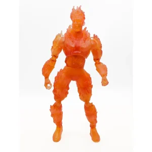 Human Torch Flame On Fantastic Four Movie 2005 Toy Biz 12 Inch Action Figure