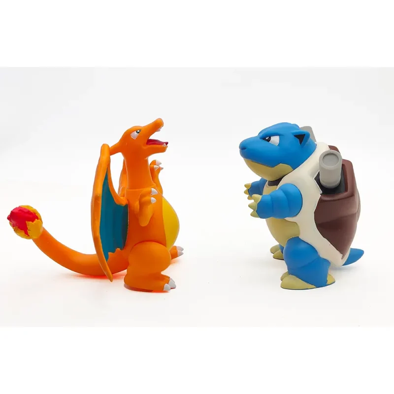 Pokemon Charizard and Blastoise 1998 Hasbro Action Figure 2 Pack