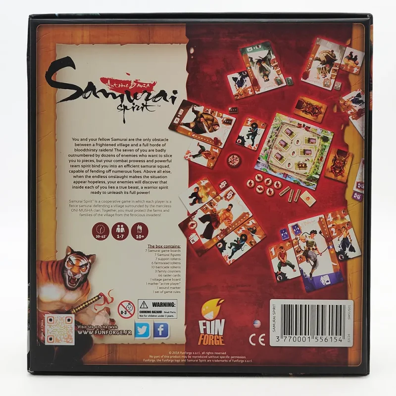 Samurai Spirit Board Game by Antoine Bauza Fun Forge 2014